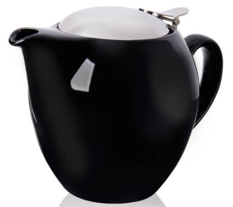 20oz Porcelain Teapot - Black